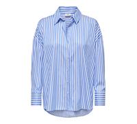 JDY Blusa 'JDYVesper' azul claro / blanco Mujer JDY S azul claro / blanco