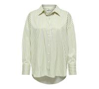 JDY Blusa 'JDYVESPER' verde pastel / blanco M verde pastel / blanco