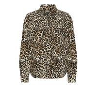 JDY Blusa 'Ray' beige / marrón / negro L beige / marrón / negro