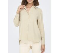 jdy Camisa de mujer de manga larga. Beige 36/S