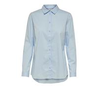 JdY Camiseta de Mujer Jdymio L/S WVN Noos Blusa, Color Azul., 42