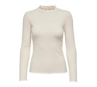 JDY Jdyfransiska L/S Camiseta de Manga Larga JRS Noos, Blancocap Gris, XL