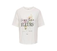 JDY Camiseta 'JDYNINNA' oliva / rosé / negro / blanco S oliva / rosé / negro / blanco