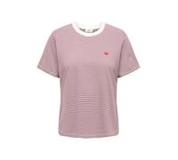 JDY Camiseta 'JDYPISA' lila / offwhite XS lila / offwhite
