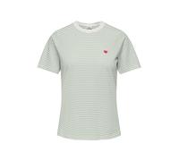 JDY Camiseta 'JDYPISA' menta / blanco S menta / blanco