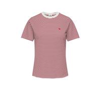 JDY Camiseta 'JDYPISA' rojo oscuro / blanco S rojo oscuro / blanco