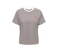 JDY Camiseta 'JDYPISA' rojo vivo / negro / blanco XS rojo vivo / negro / blanco