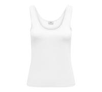JdY Mila S/L Tank Top Jrs Camiseta sin Mangas, Blanco, Mujer