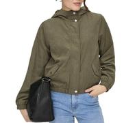JDY - Cazadora de color caqui para mujer Hazen Shine, caqui, S