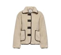 JDY Chaqueta de entretiempo 'JDYNoella' marrón oscuro / greige XS-S marrón oscuro / greige