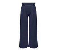 JDY geggo New Long Pant Jrs Noos Pantalones, Black Iris/Detail:Black Buttons, XS para Mujer