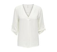 JDY Divya 3/4 Top Wvn Noos Camiseta, Cloud Dancer, 38 para Mujer