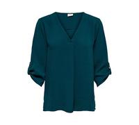 JDY Divya 3/4 Top Wvn Noos Camiseta, Reflecting Pond, 40 para Mujer
