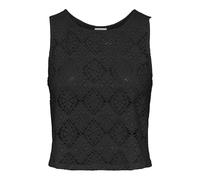 JdY eva S/L O-Neck Top JRS Dia, Negro, XL