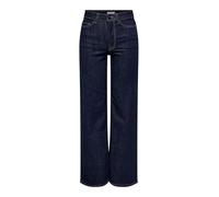 JdY Felina-Fina HW Wide Rinse JNS DNM, Dark Azul Denim, S / 32L