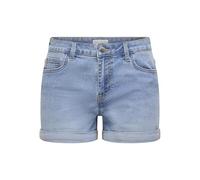 JdY Foldup Shorts Jdymoon MW SK Pantalón Corto Plegable Dnm Mix Noos, Medium Blue Denim, XL para Mujer