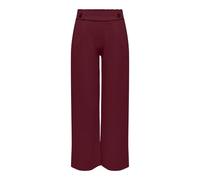 JdY Jdygeggo Life New Long Pant Jrs Noos Culotte de Pierna Ancha, Rojo Oscuro, XXS / 30L Mujeres