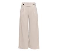 JDY geggo New Ancle Pants Jrs Noos Pantalones, Gris Chateau Gray/Detalle: Botones Negros, S para Mujer