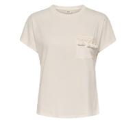 JDY Ilse Pocket - Camiseta para mujer, color beige, beige, XXL