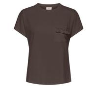 JDY Ilse Pocket - Camiseta para mujer, color marrón, marrón, XXL