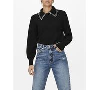 jdy jdy - Jersey de mujer de manga larga. Negro Talla 38