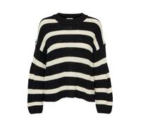 JDY Jdy Justy L/S Stripe Knt Noos Jersey Suéter, Negro, XS para Mujer