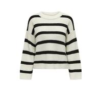 JDY Jdy Justy L/S Stripe Knt Noos Jersey Suéter, Ponche de Huevo, M para Mujer