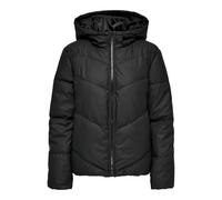 JDY arnhem Water Rep Short Puffa Otw Noos Chaqueta Acolchada, Negro, L para Mujer
