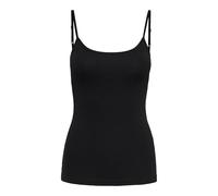 JDY Jdyava Singlet Jrs Noos, Camiseta sin Mangas Mujer, Amarillo (Black Black), 36 (Talla del Fabricante: X-Small)