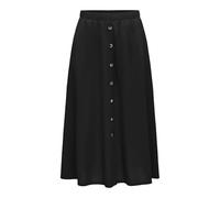 JDY Jdybirdie Button Skirt Jrs Falda Midi Birdie con Botones, Negro, XS para Mujer