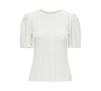 JdY Jdycarla Carla Cathinka S/S Top Jrs Noos, Cloud Dancer, S Mujeres