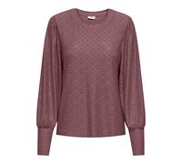 JdY Jdycathinka Bellsleeve Top Cathinka L/S Camiseta de Manga Corta Jrs Noos, marrón, M Mujeres