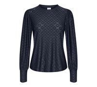 JdY Jdycathinka Bellsleeve Top Cathinka L/S Camiseta de Manga Corta Jrs Noos, Negro (Total Eclipse), M Mujeres