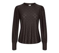 JdY Jdycathinka Bellsleeve Top Cathinka L/S Camiseta de Manga Corta Jrs Noos, Pastel de Chocolate, S Mujeres