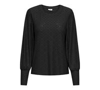 JdY Jdycathinka L/S Bellsleeve Top Jrs Blusa de Manga Larga, Negro, XL Mujeres
