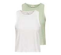 JdY Jdycathinka S Cathinka L O-Neck Top 2-Pack Jrs, Cloud Dancer, (Pack de 2) Mujeres