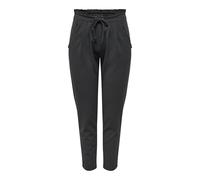 JdY Jdycatia Life New Ancle Pant Jrs Noos Pantalones Cómodos De Pierna Ancha, Phantom, L / 32L Mujeres