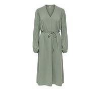 JdY Jdydivya Divya Life L/S Midi Dress Wvn Dia, Blanco (Sea Spray), XL Mujeres