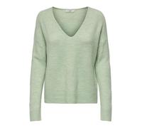 JdY Jdyelanora L/S V-Neck Pullo. KNT Noos, Espuma Marina., XL