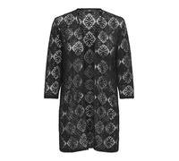 JdY Jdyeva eva S/S Kimono Jrs Atk, Negro, L para Mujer