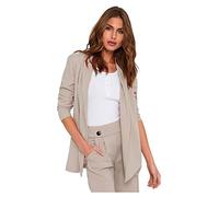 JDY Jdygeggo L/S Blazer Jrs Noos Chaqueta de Traje, Chateau Gray, M para Mujer