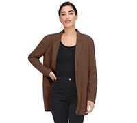 JDY Jdygeggo L/S Blazer Jrs Noos Mujer, Marrón Aztec, XS