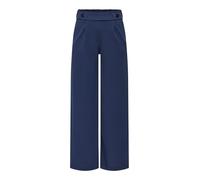JDY Jdygeggo New Long Pant Jrs Noos Pantalones, Black Iris. Detalles: Botones Negros, M / 34L para Mujer