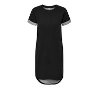 JDY JDYIVY Vestido de Verano Suelto para Mujer, Manga Corta, Corte Holgado, Cuello Redondo, túnica, Colores: Negro, Talla: 32, Negro, XXS