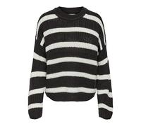 JdY Jdyjusty L/S Stripe Pullover Knt Noos Jersey de Punto, Pastel de Chocolate, L para Mujer
