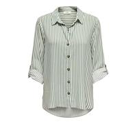 JdY Jdylaurel Shirt Laurel Life Wvn Dia-Camiseta L/S, Blanco, L Mujeres