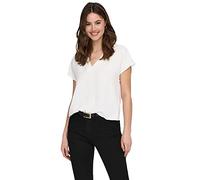 JdY JDYLION S/S Top WVN Noos, Blusas Mujer, Cloud Dancer,