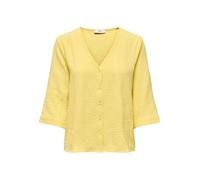 JdY Jdylion Shirt Lion Life Capote 3/4 Camiseta Wvn Noos, Lemon Drop, 46 Mujeres
