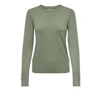JdY Jdymalou L/S On Button Pullover Knt Noos Malou Jersey, Blanco (Sea Spray), XS para Mujer