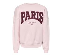 JDY JDYMESA Life L/S O-NK EMB Sweat JRS, Rosa Chalk, L
